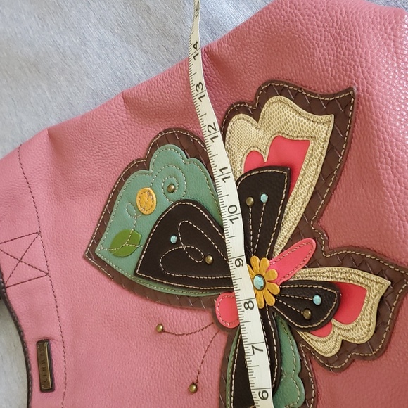 Chala butterfly tote bag with keychain - Picture 7 of 8